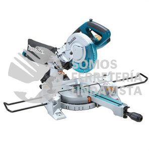 LS0815FL SIERRA DE INGLETE COMPUESTO 216MM 8-1/2" 5,000 RPM CORTE IZQ 45 GRADOS DER 5 GRADOS C/LASER, LUZ, BOLSA P/POLVO 1,400W MAKITA