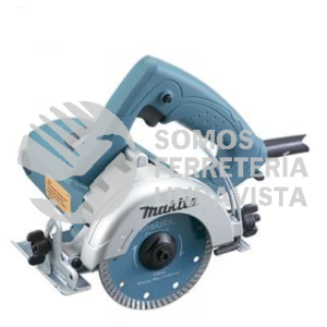 4100NH3X CORTADORA P/MARMOL 4 3/8"C/DISCO DIAMANTE TURBO 1,200W MAKITA