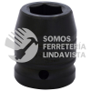 7508 DADO DE IMPACTO CUADRO DE 3/4", 6 PUNTAS, EN PULGADAS, 1/2" URREA