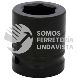 7515 DADO DE IMPACTO CUADRO DE 3/4", 6 PUNTAS, EN PULGADAS, 15/16" URREA