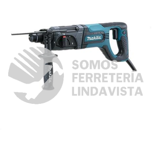 HR2475 MARTILLO SDS PLUS 15/16" V V R 3 FUN (ROT-PERCUS-ROT C/PERCUS) 0- 4,500 IPM LIM TORQ MANGO "D" 2 7J C/MALETIN 780W MAKITA