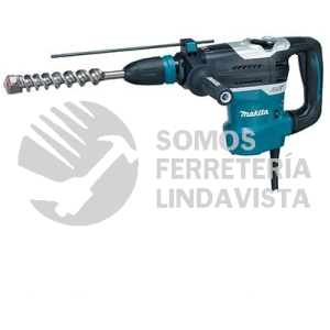 HR4013C MARTILLO SDS MAX 1 9/16" V V 1,450-2,900 IPM LIM TORQ ENC SUAVE 9 5J AVT C/MALETIN 1,100W MAKITA