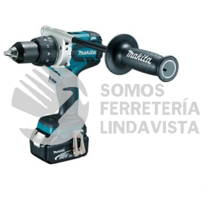 DDF482SYE ATORNILLADOR TALADRO 1/2"V V R 0-600 0-1,900 RPM LI-ION 2 BAT 1 5 A H Y CARG C/LUZ MALETIN 18V MAKITA