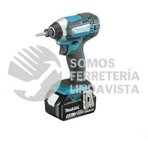 DTD152RFE ATORNILLADOR IMPACTO 0-3,500 IPM LI-ION 2 BAT 3 0 AH Y CARG MALETIN 18V MAKITA