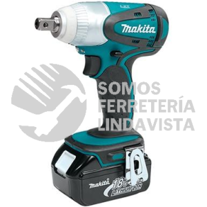 DTW251Z LLAVE IMPACTO 1/2" V V R 0-3,200 IPM 230 N M LI-ION S/BAT Y CARG C/LUZ,FRENO 18V MAKITA