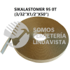 153886 SIKALASTOMER 95 0T (3/32"X1/2"X50") 0 728 KG SIKA INDUSTRY