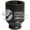 7528L DADO DE IMPACTO LARGO CUADRO DE 3/4", 6 PUNTAS, EN PULGADAS, 1-3/4" URREA