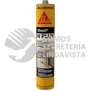 432056 SIKASIL N PLUS ALUMINIO CARTUCHO 295 ML SIKA INDUSTRY