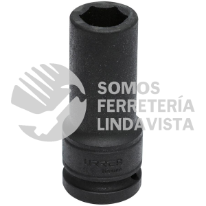 7513LD DADO DE IMPACTO LARGO PARED DELGADA CUADRO DE 3/4", 6 PUNTAS, EN PULGADAS, 13/16" URREA