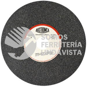 66 RUEDA ABRASIVA VITRIFICADA PARA ESMERILADO DE METAL TIPO 1 GRANO 24 (12"X2"X1-1/2") AUSTROMEX