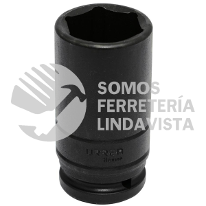 7520LD DADO DE IMPACTO LARGO PARED DELGADA CUADRO DE 3/4", 6 PUNTAS, EN PULGADAS, 1-1/4" URREA