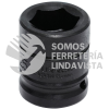 7525M DADO DE IMPACTO CUADRO DE 3/4", 6 PUNTAS, METRICO, 25 MM URREA