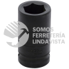 7522ML DADO DE IMPACTO LARGO CUADRO DE 3/4", 6 PUNTAS, METRICO, 22 MM URREA