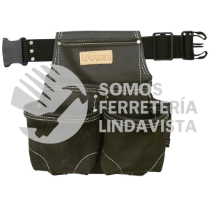 BN137 ESTUCHE PORTAHERRAMIENTAS DE PIEL CON CINTURON CON 4 BOLSILLOS URREA