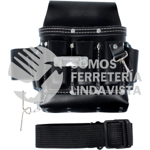 BN133 ESTUCHE PORTAHERRAMIENTAS DE PIEL TIPO VAQUETA CON 10 BOLSILLOS URREA