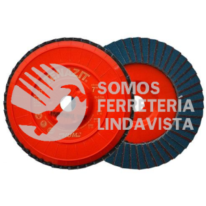 2231 DISCO LAMINADO HUM TIPO A GRANO 60 (7"X7/8") TENAZIT