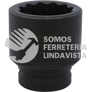10033T DADO DE IMPACTO CUADRO DE 1", 12 PUNTAS, EN PULGADAS, 2-1/16" URREA