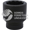 10034T DADO DE IMPACTO CUADRO DE 1", 12 PUNTAS, EN PULGADAS, 2-1/8" URREA