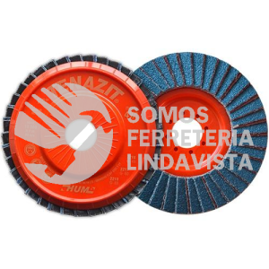 2218 DISCO LAMINADO HUM TIPO A GRANO 80 (4-1/2"X7/8") TENAZIT