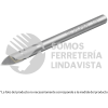 11701 BVI-3/16 BROCA PARA VIDRIO Y AZULEJO DE 3/16" TRUPER
