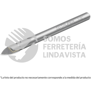 11701 BVI-3/16 BROCA PARA VIDRIO Y AZULEJO DE 3/16" TRUPER