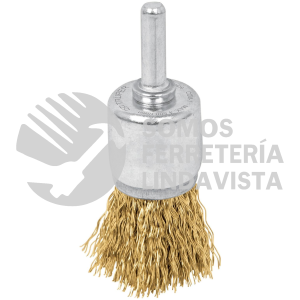 11595 COM-1 CARDA DE COPA 1" ALAMBRE GRUESO PARA TALADRO TRUPER