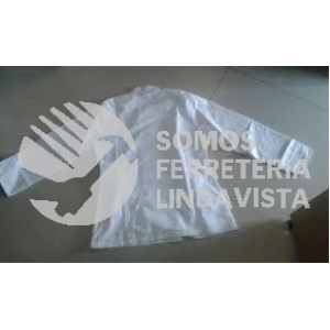 1022LG BATA GRANDE DE POLIPROPILENO BLANCO DESECHABLE NACIONAL