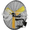MAC-24WOSC VENTILADOR DE PARED DE 24" OSCILANTE NEGRO MASTER