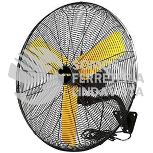 MAC-24WOSC VENTILADOR DE PARED DE 24" OSCILANTE NEGRO MASTER