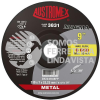 3831 DISCO CON CENTRO DEPRIMIDO PARA DESBASTE DE METAL MAGMA TIPO 27 GRANO 24 (9"X1/4"X7/8") AUSTROMEX