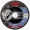 2006 DISCO CON CENTRO DEPRIMIDO PARA CORTE DE METAL EASY-CUT TIPO 42 GRANO 24 (4-1/2"X1/8"X7/8") AUSTROMEX