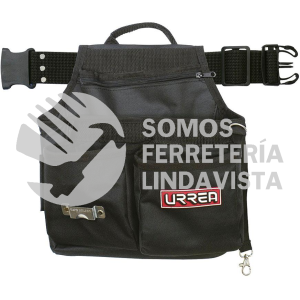 BN140 ESTUCHE PORTAHERRAMIENTAS DE POLIESTER CON CINTURON CON 4 BOLSILLOS URREA