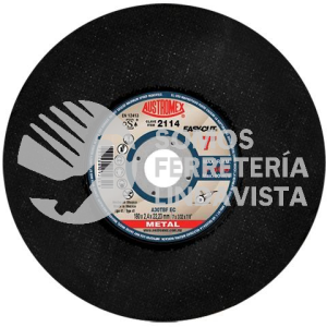 2114 DISCO PARA CORTE DE METAL EASY-CUT TIPO 41 GRANO 30 (7"X3/32"X7/8") AUSTROMEX