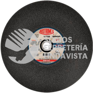 758 DISCO PARA CORTE DE METAL EASY-CUT TIPO 41 GRANO 30 (14"X1/8"X1") AUSTROMEX