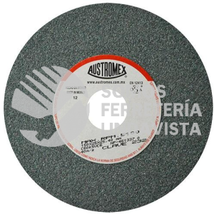 232 RUEDA ABRASIVA VITRIFICADA P/ ESMERILADO DE CARBURO TUNGSTENO TIPO 1 GRANO 60 (6"X1"X1") AUSTROMEX