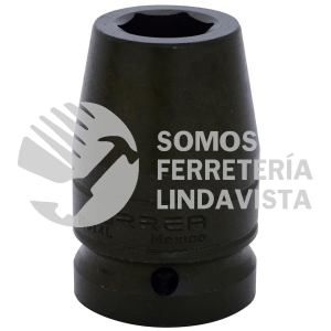 10014L DADO DE IMPACTO LARGO CUADRO DE 1", 6 PUNTAS, EN PULGADAS, 7/8" URREA