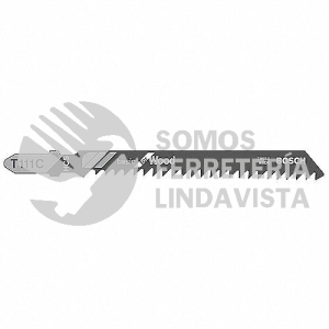 T111C-1 SEGUETA CALADORA PARA MADERA 4-50MM 8DPP 1 PIEZA (667 300) BOSCH