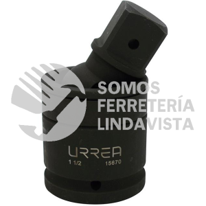 15670 NUDO UNIVERSAL CON BARRENO PASADO PARA DADO DE IMPACTO CUADRO DE 1-1/2", 5-1/4" URREA