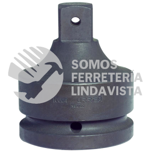 10004 ADAPTADOR CON BARRENO PASADO PARA DADO DE IMPACTO CUADRO DE 1-1/2" HEMBRA A 1" MACHO URREA