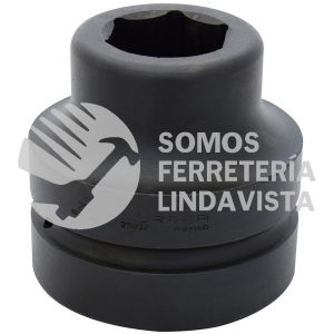 25032 DADO DE IMPACTO CUADRO DE 1-1/2", 6 PUNTAS, EN PULGADAS, 2" URREA