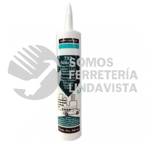 732 SILICON TRANSPARENTE USO INDUSTRIAL 300 ML DOW CORNING HESDC130A300A