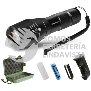 M2 PPEA LAMPARA TACTICA DE MANO POLICE RECARGABLE SWAT