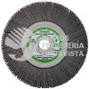 1389 RUEDA FLAP CON ROSCA INTEGRADA GRANO 80 (4-1/2"X3/4"X5/8") TENAZIT