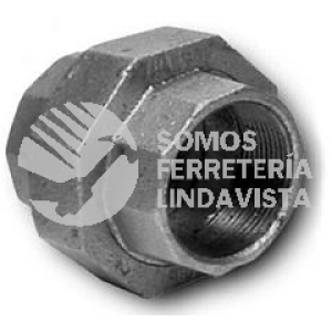 511-703L TUERCA UNION DE ACERO GALVANIZADO 1/2" MUELLER