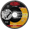 521 DISCO CON CENTRO DEPRIMIDO PARA DESBASTE DE METAL KREATOR TIPO 27 GRANO 24 (4"X1/4"X5/8") AUSTROMEX 