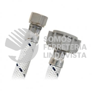 CVSB-A35 CONECTOR FLEXIBLE PARA AGUA DE VINILO REFORZADO 1/2" X 7/8" X 35CM SANITARIO COFLEX