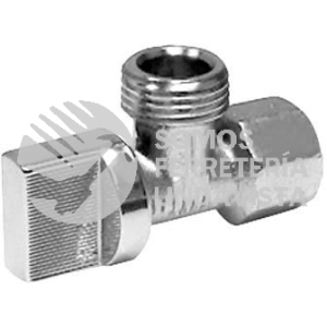 3401CV LLAVE DE CONTROL ANGULAR CIERRE 1/4" DE VUELTA SIN CONTRA TUERCA DICA