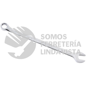 1216L LLAVE COMBINADA EXTRA LARGA PULIDO ESPEJO EN PULGADAS, 12 PUNTAS, 1/2" URREA