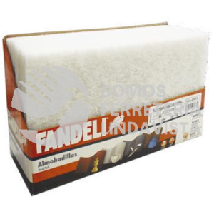 01473 ALMOHADILLA DE FIBRA BLANCA S/MINERAL FANDELI