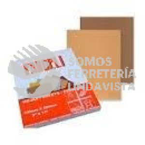 00047 C081-120 HOJA DE LIJA PARA MADERA GRANO 120 9"x11" FANDELI